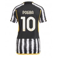 Billiga Juventus Paul Pogba #10 Hemma fotbollskläder Dam 2023-24 Kortärmad
